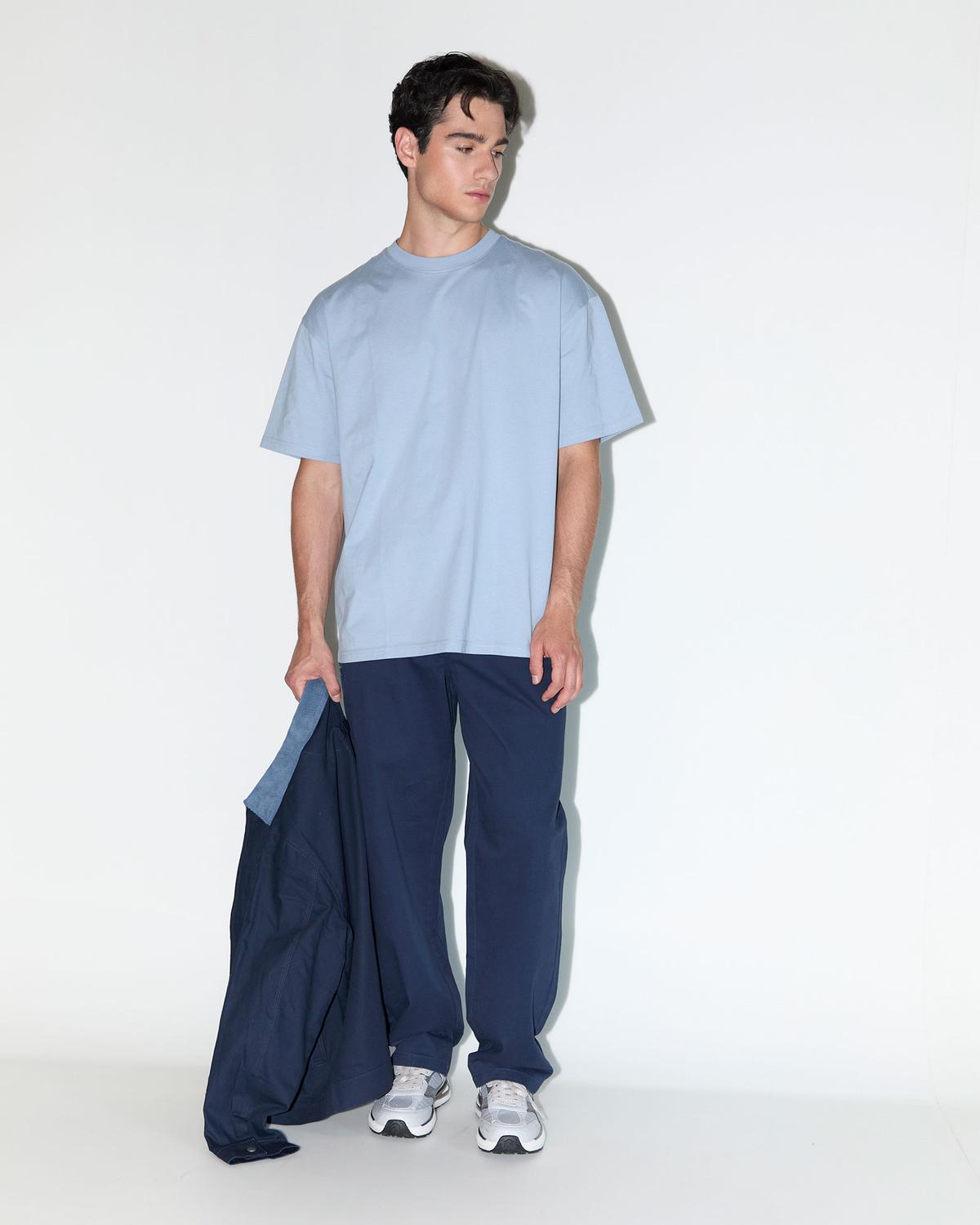 Remera Relaxed - Dusty Blue