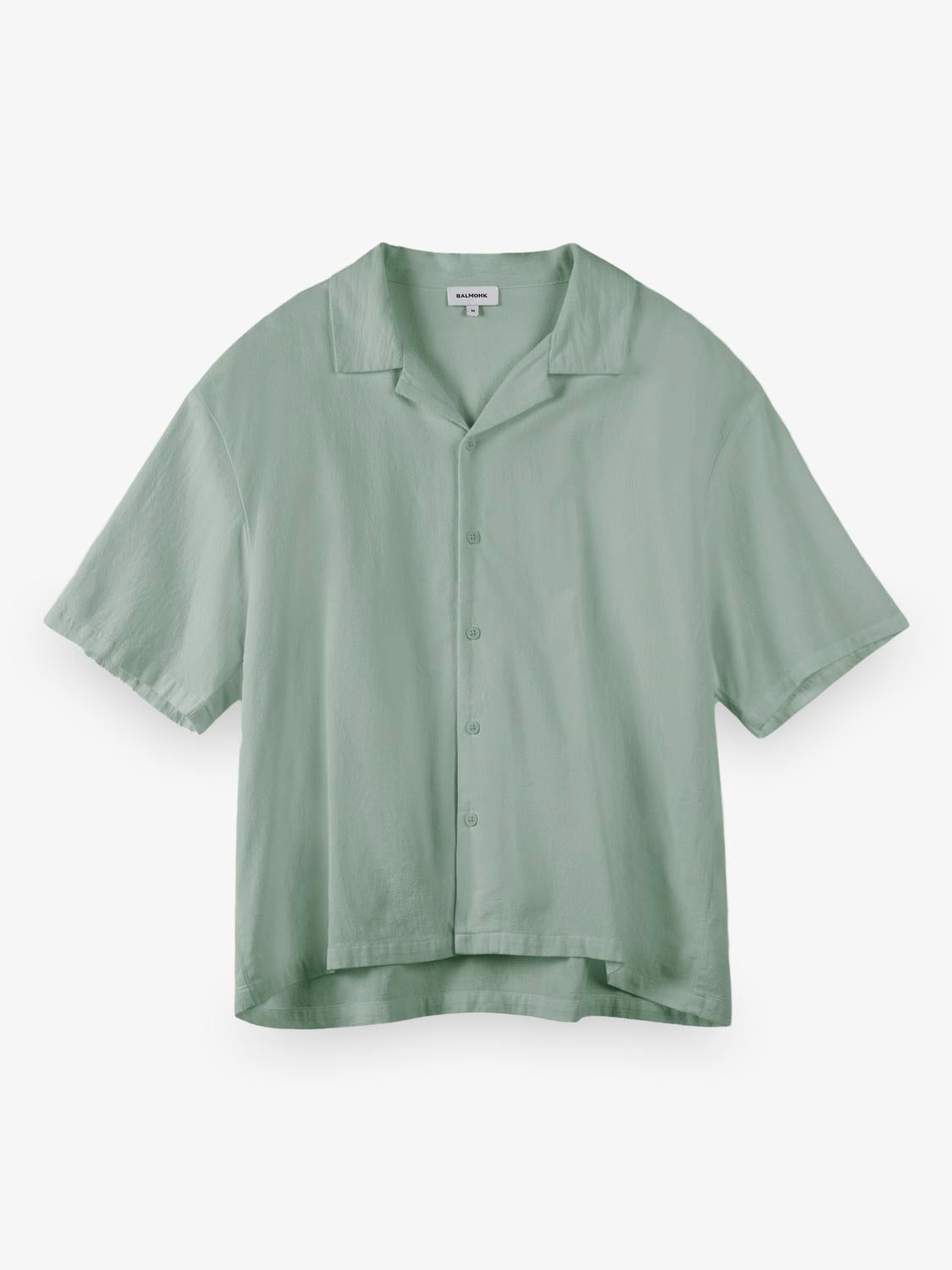 Camisa Relaxed Fit Fluid - Forest Green