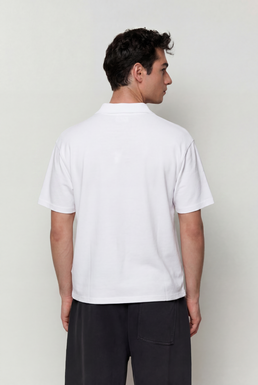 Camisa Regular Fit Basic - White