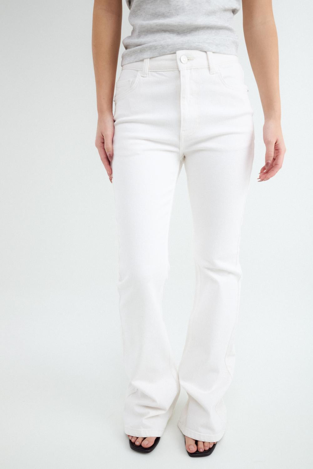 Jean DENIM FLARE FIT - White