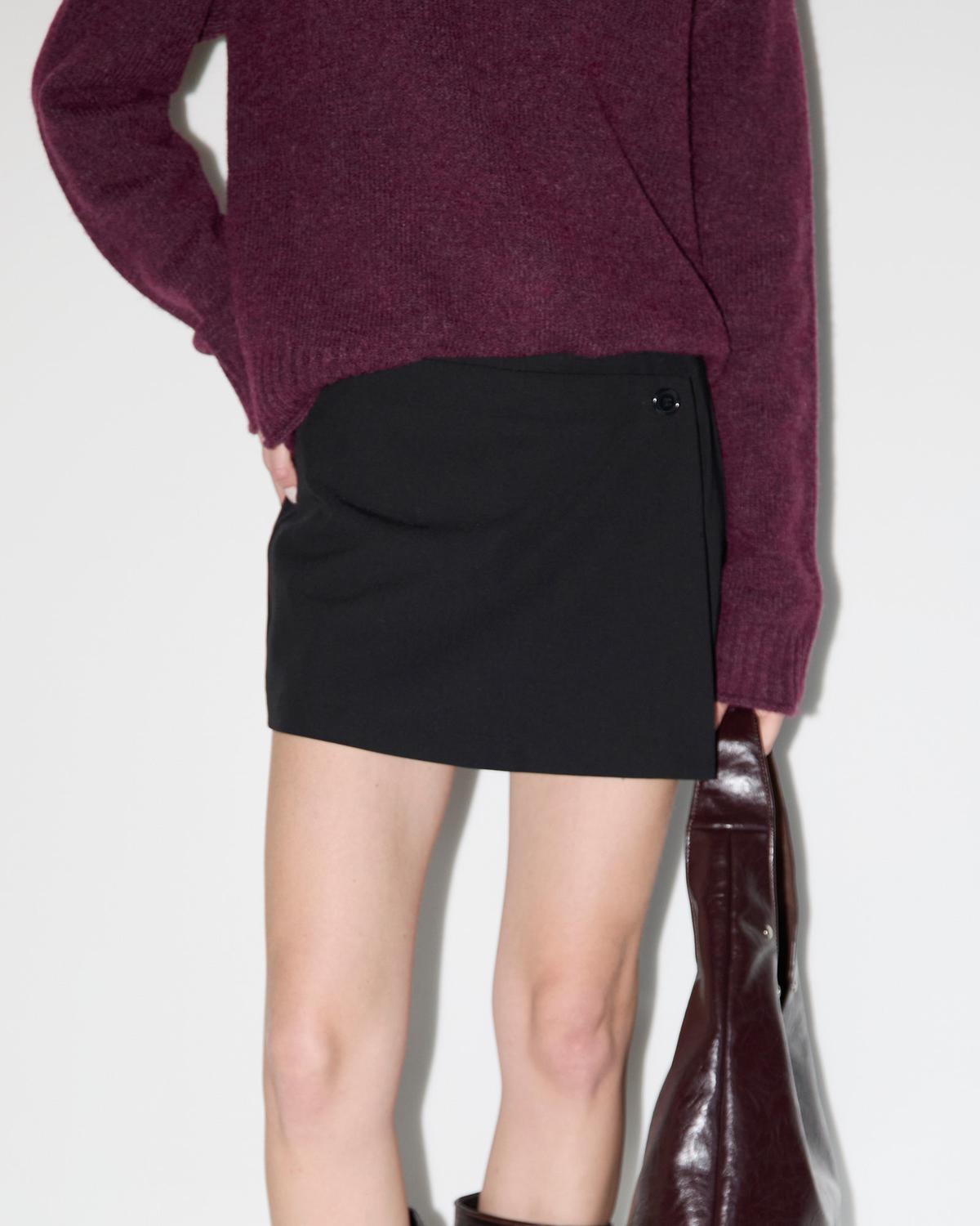 Pollera Mini Skort - Black