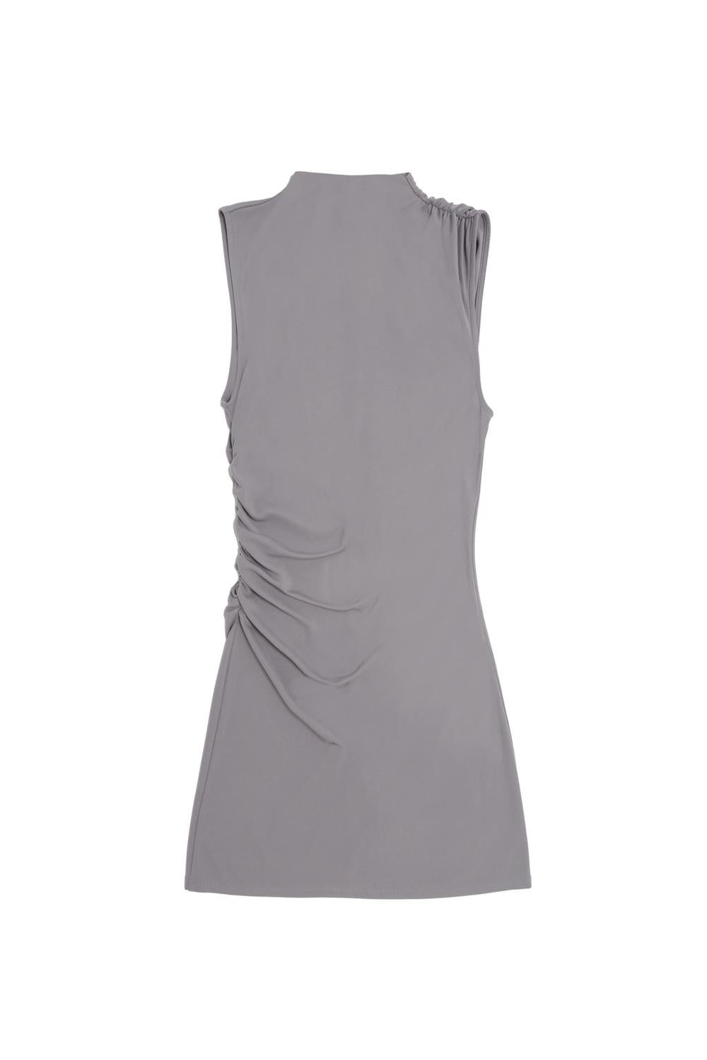 Vestido Slim Mini - Concrete Grey