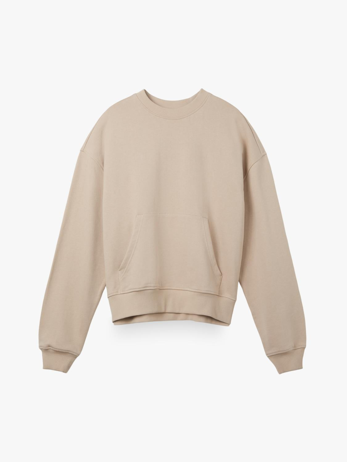Buzo Relaxed Fit Print - Beige
