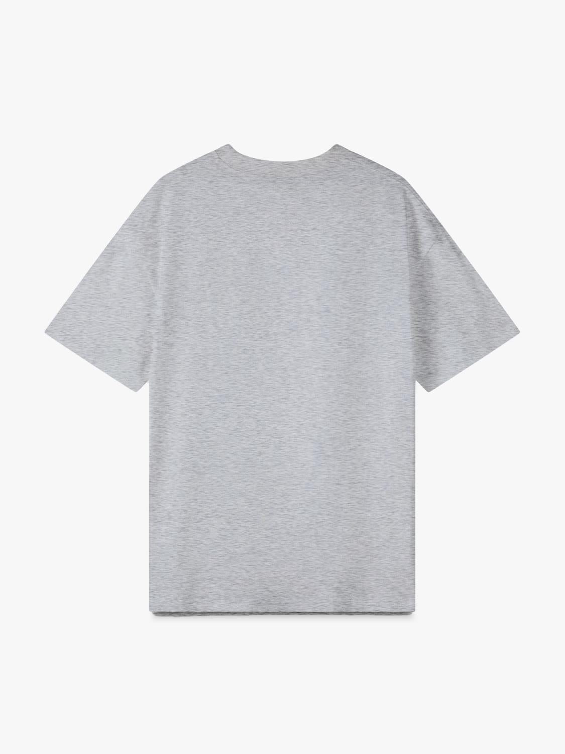Remera Relaxed Heavy Weight - Medium Grey Melange