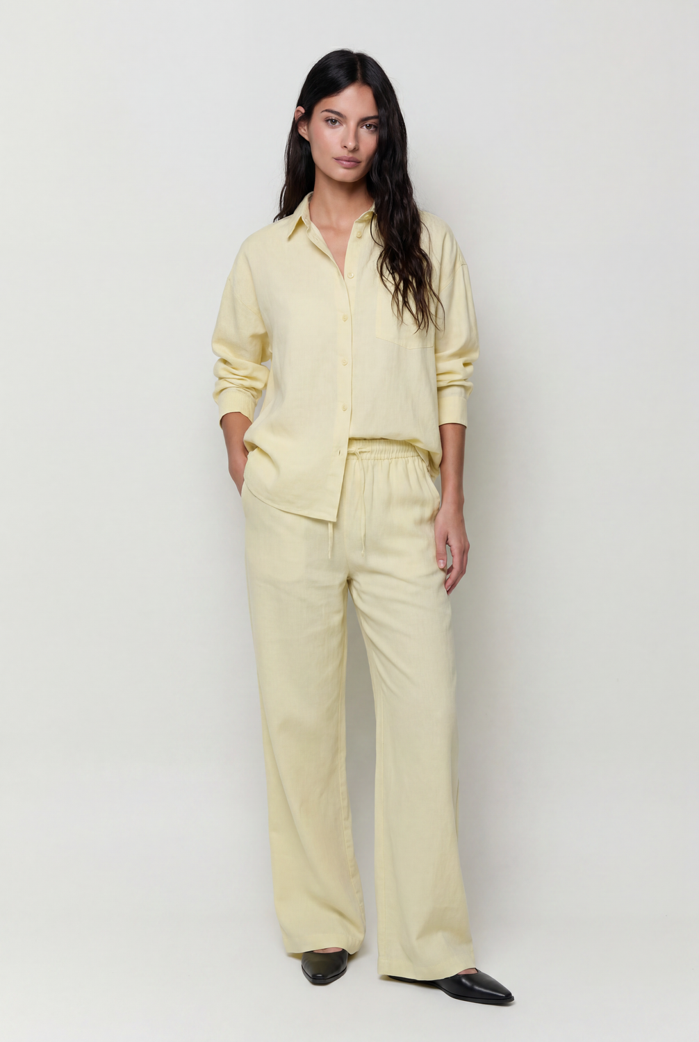 Camisa Relaxed Rustic - Blazing Yellow