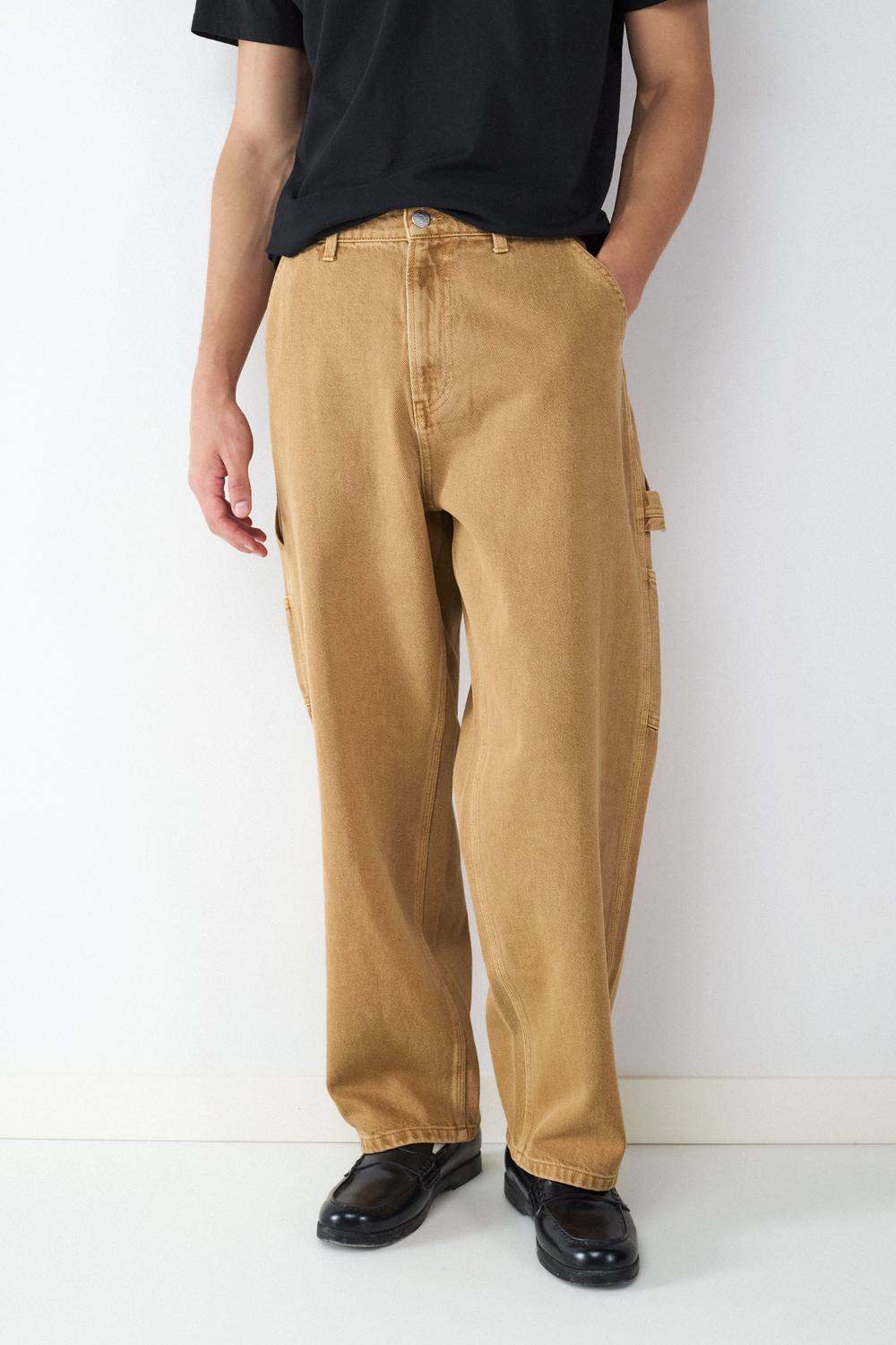 Pantalón RELAXED FIT CARPENTER PACO - Camel