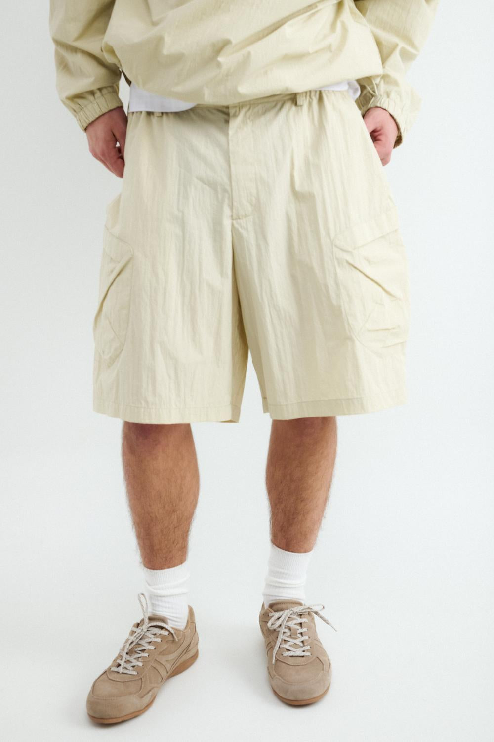 Pantalón Technic Cargo Bermuda - Lime Green