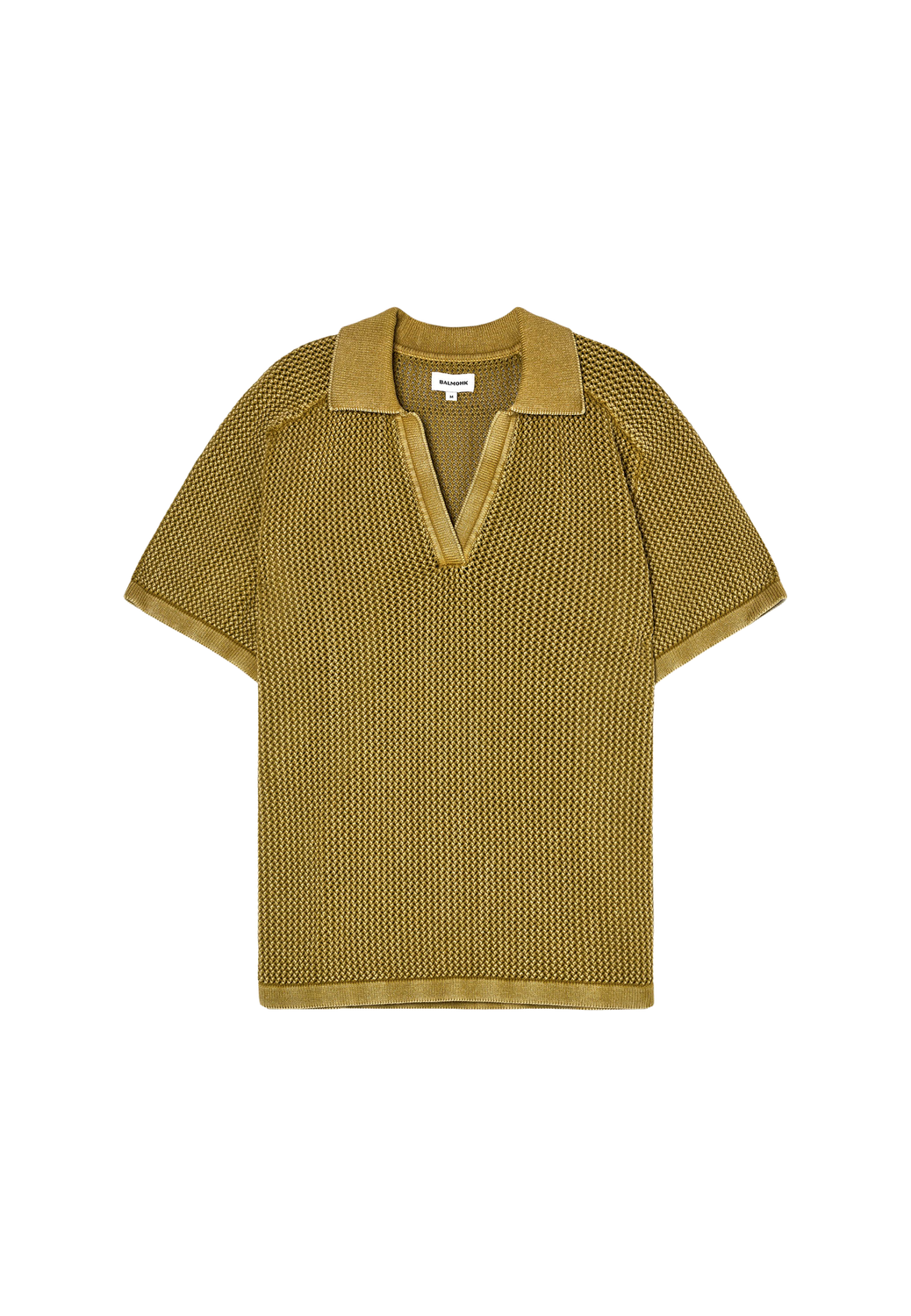Camisa Regular Fit Texture - Green Moss