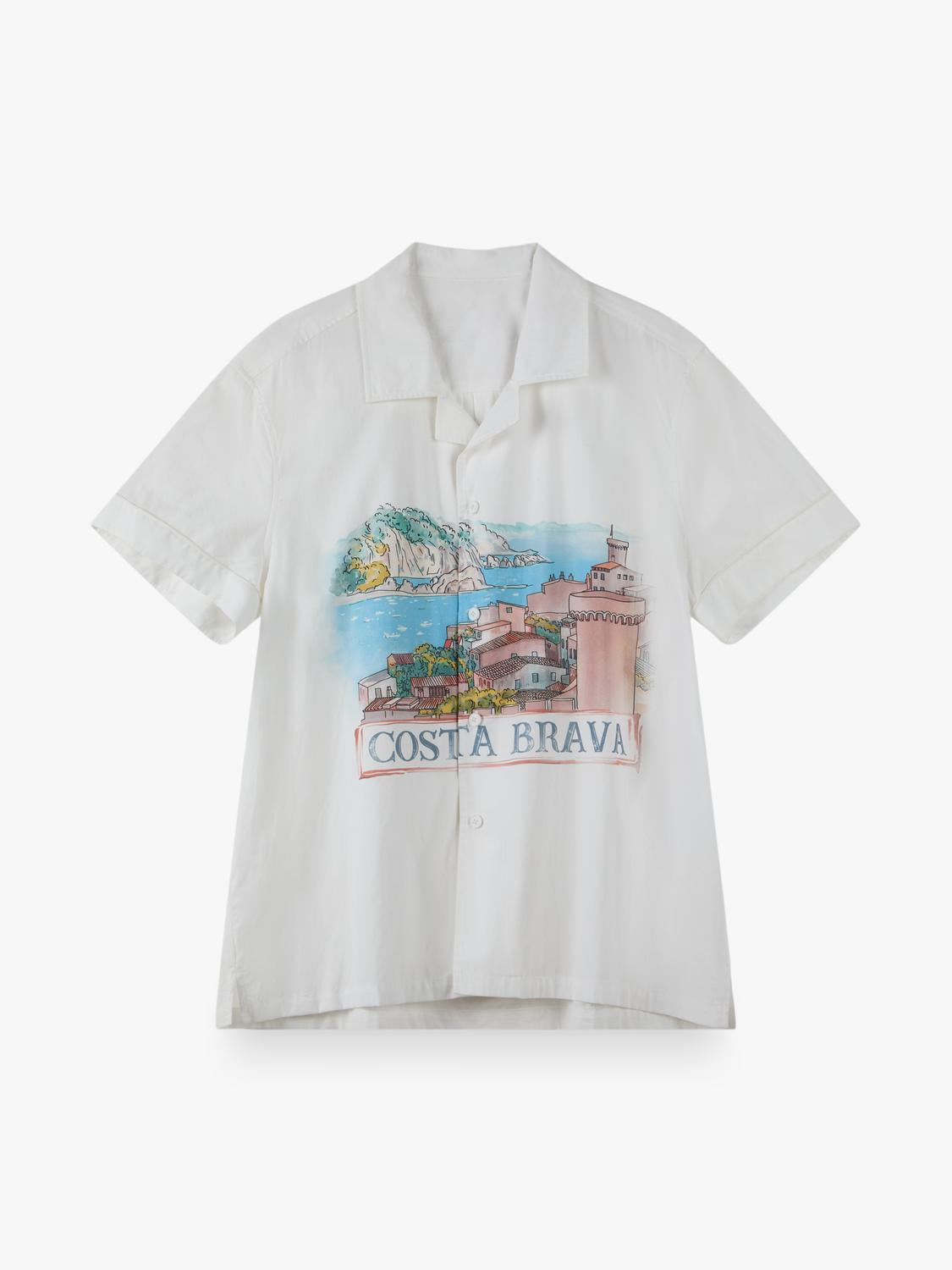 Camisa Regular Fit Costa Brava - Off. White Melange