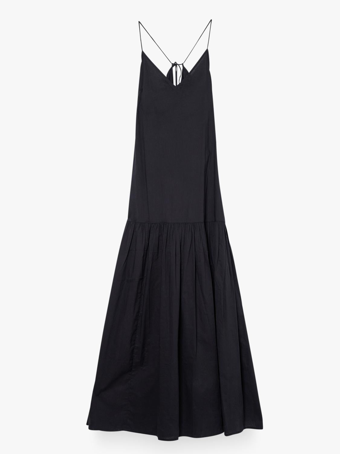 Vestido Loose Maxi Cotton - Black