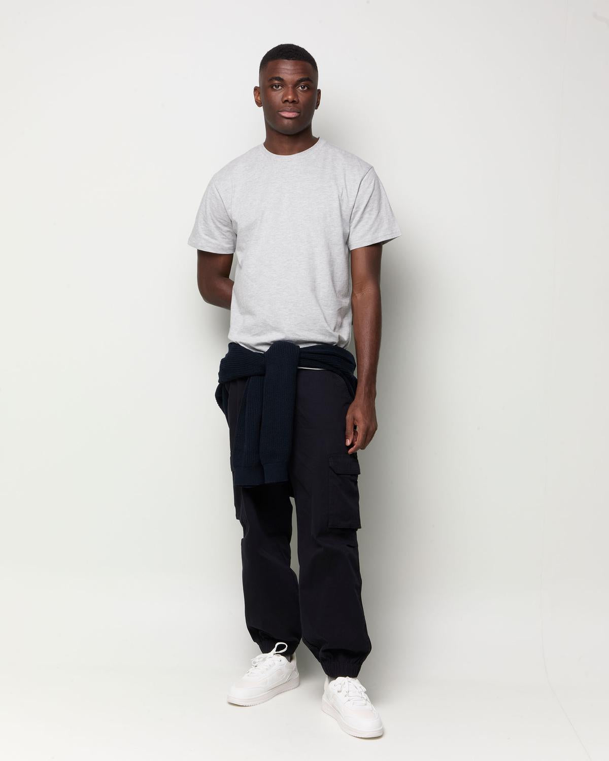 Remera Regular - Grey Melange