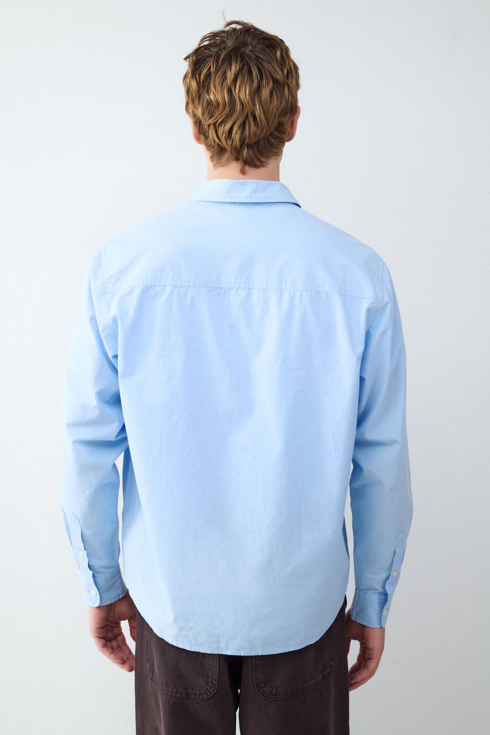 Camisa Oversize Retiro - Light Blue