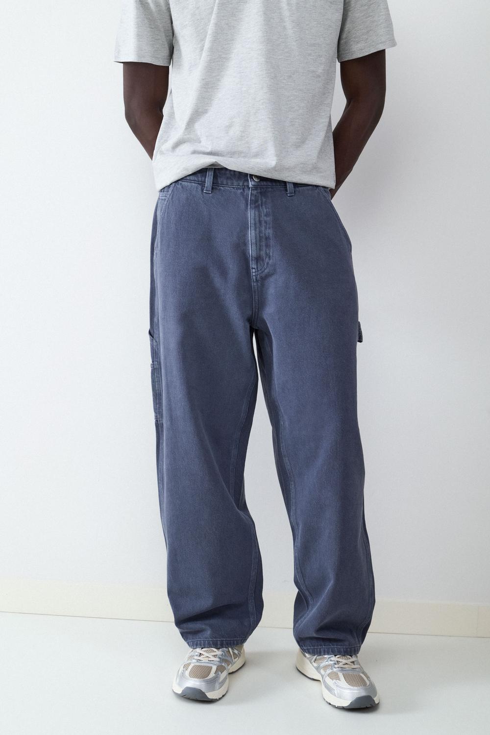 Pantalón RELAXED FIT CARPENTER PACO - Navy Blue