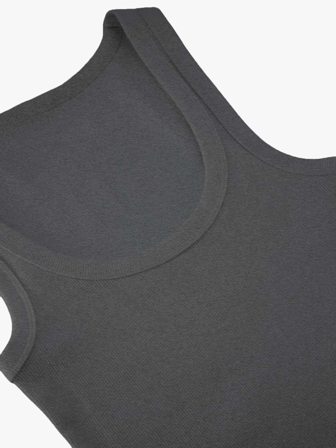 Top Regular Basic Tank - Black