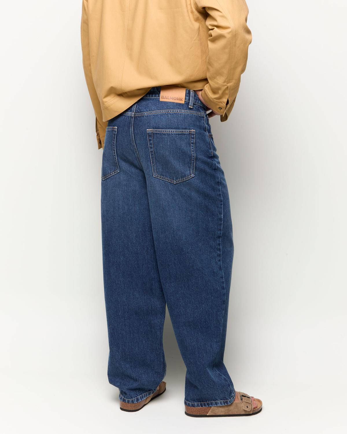 Pantalón BAGGY LOOSE FIT JOHNNY - Medium Blue Denim