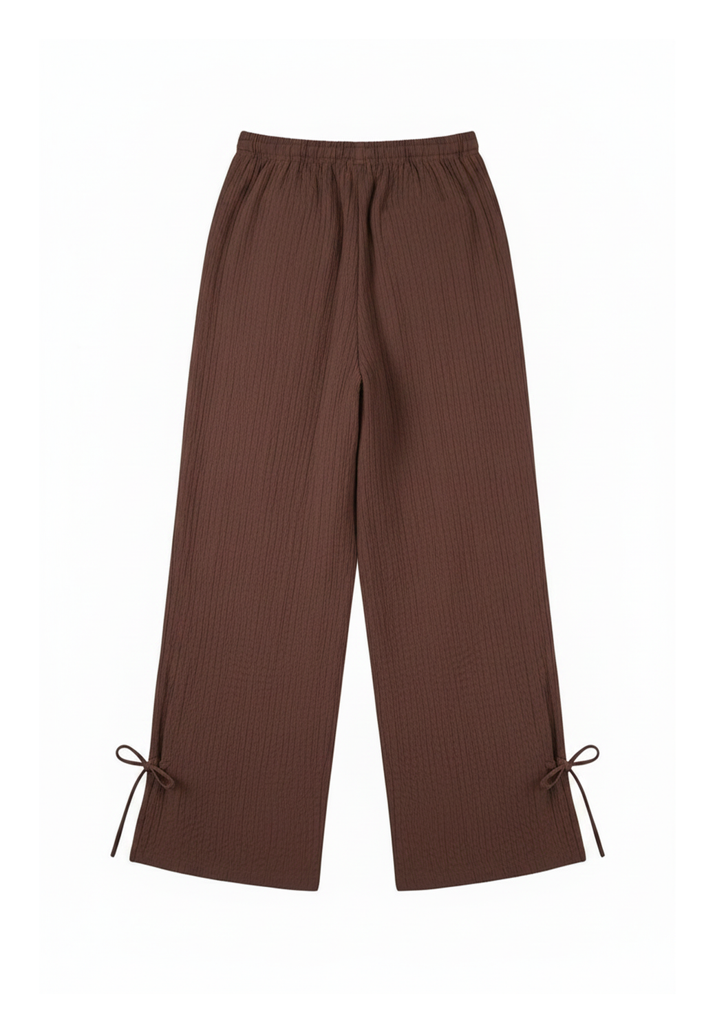 Pantalón Relaxed Textured - Morel