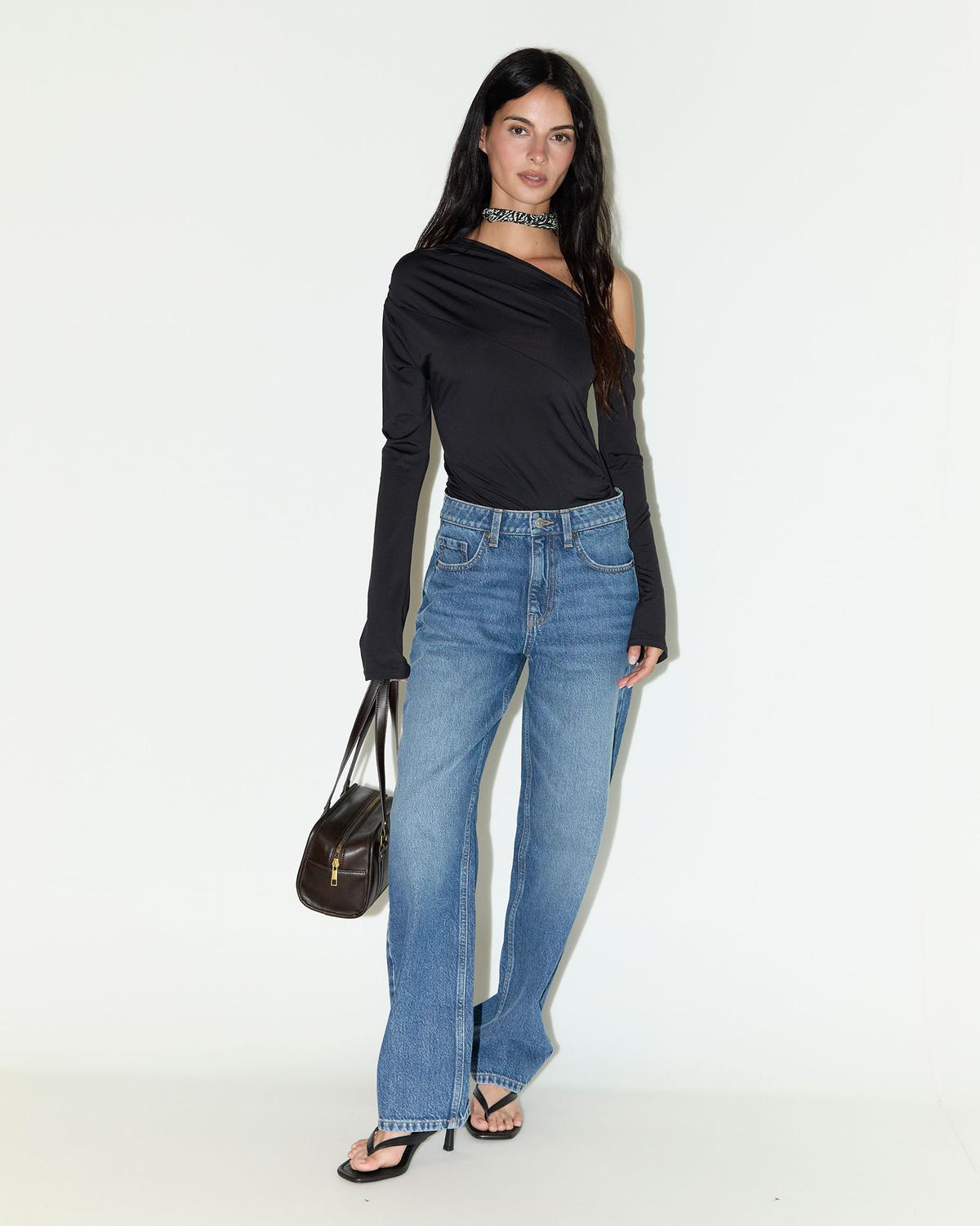 Top Regular Asymmetric - Black