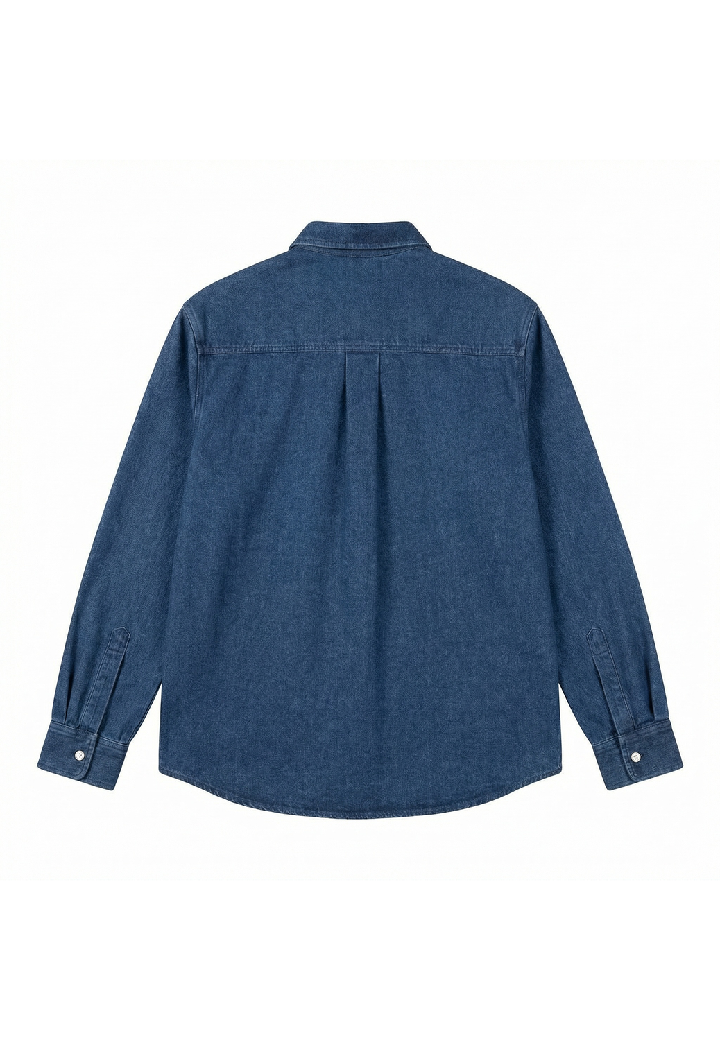 Camisa Regular Fit Heavy Denim - Medium Blue Denim