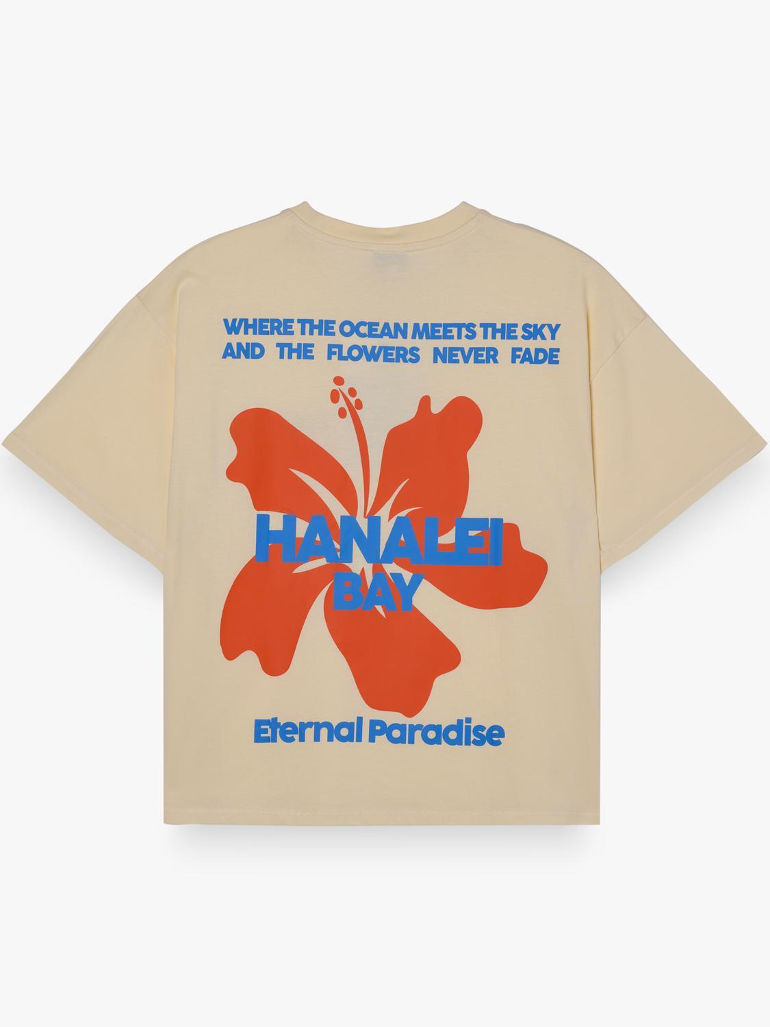Remera Boxy Hawaii - Blazing Yellow
