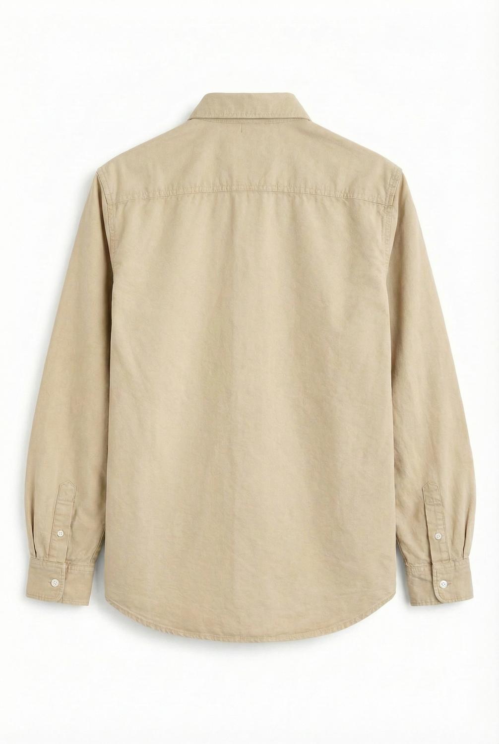 Camisa Regular Fit Heavy Cotton - Safari