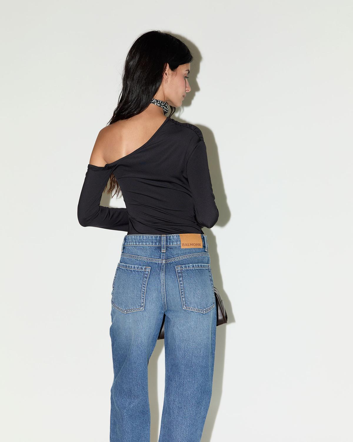 Top Regular Asymmetric - Black