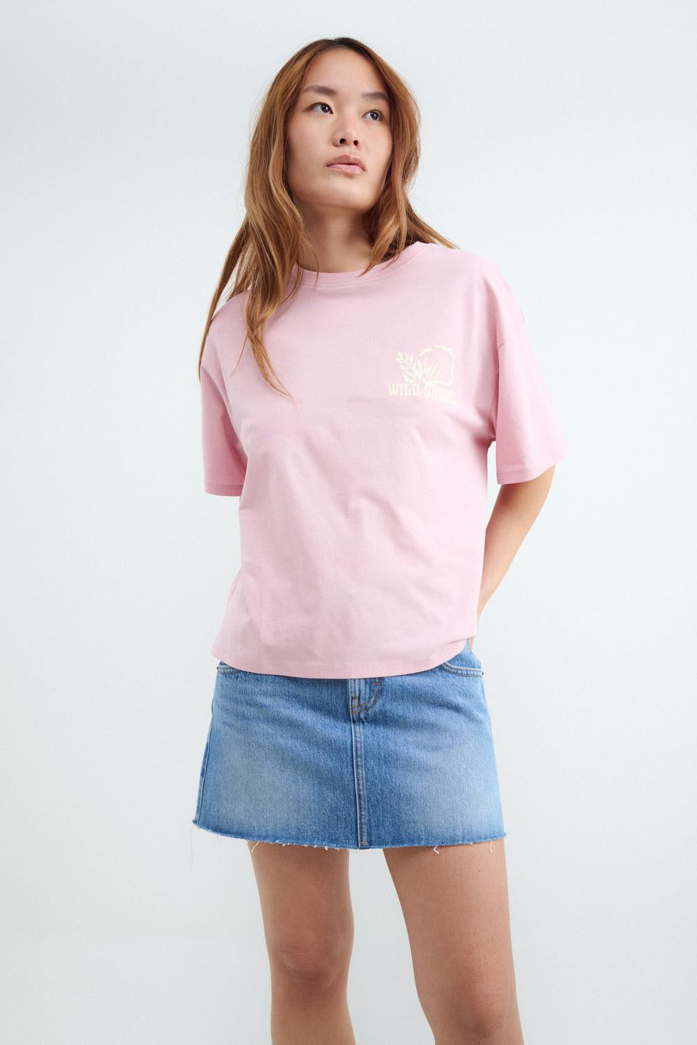Remera Boxy Starfish - Pink Power