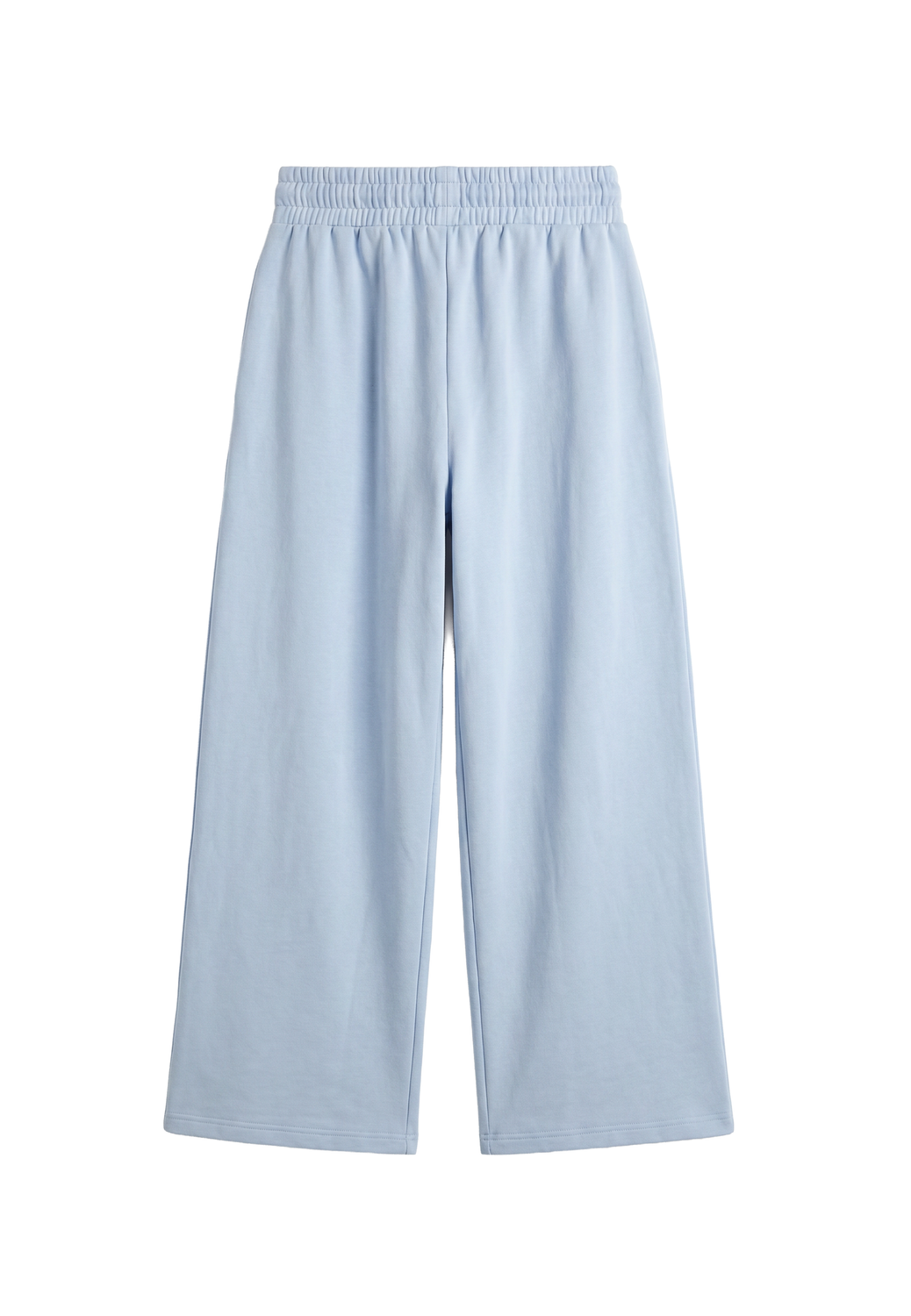 Pantalón Wide Leg Jogger Sweatpant - Light Blue