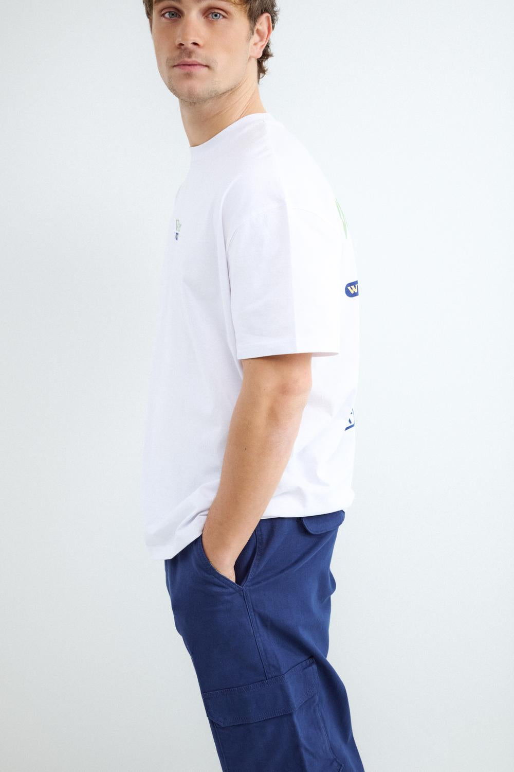 Remera Relaxed Summer Camp - White