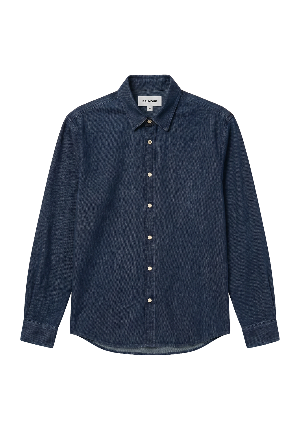 Camisa Regular Fit Heavy Denim - Navy Blazer