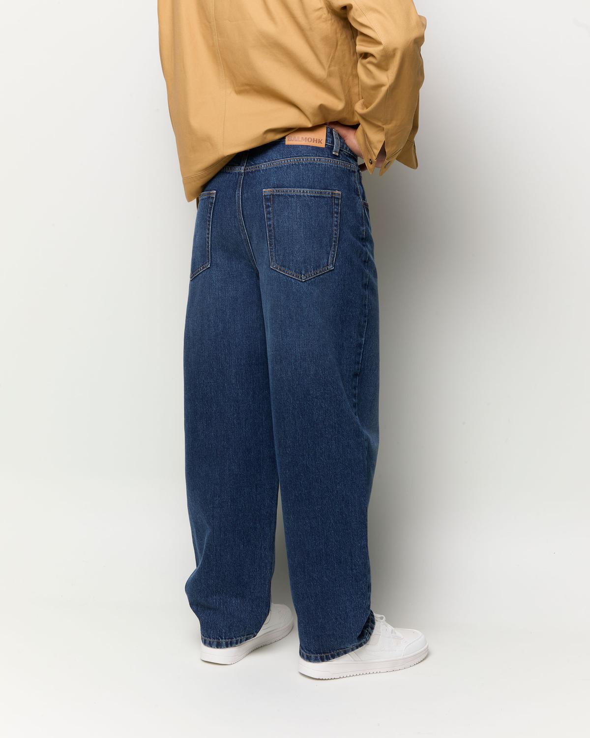 Pantalón BAGGY LOOSE FIT JOHNNY - Medium Blue Denim