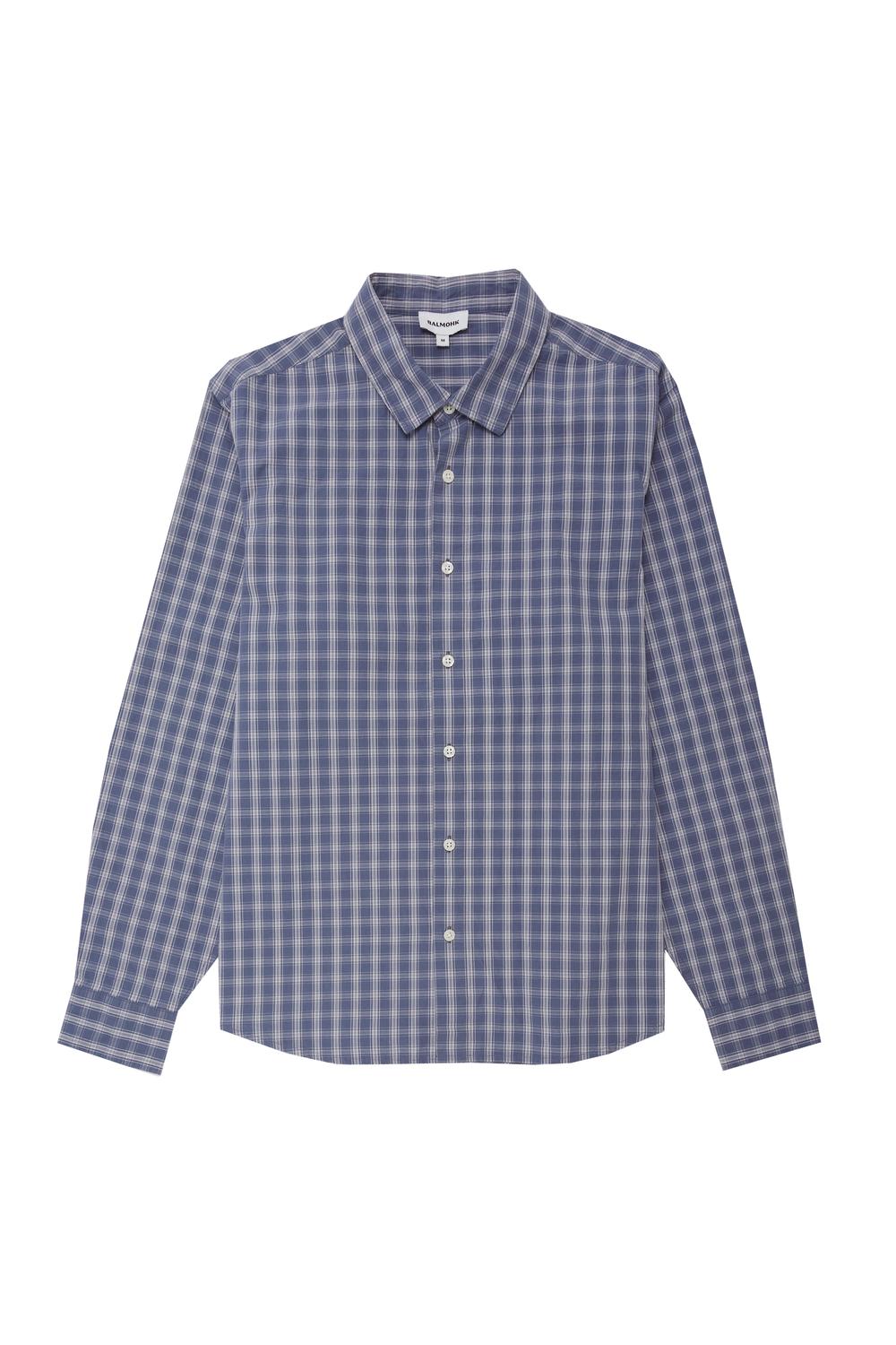 Camisa Oversize Checked Retiro - Grey