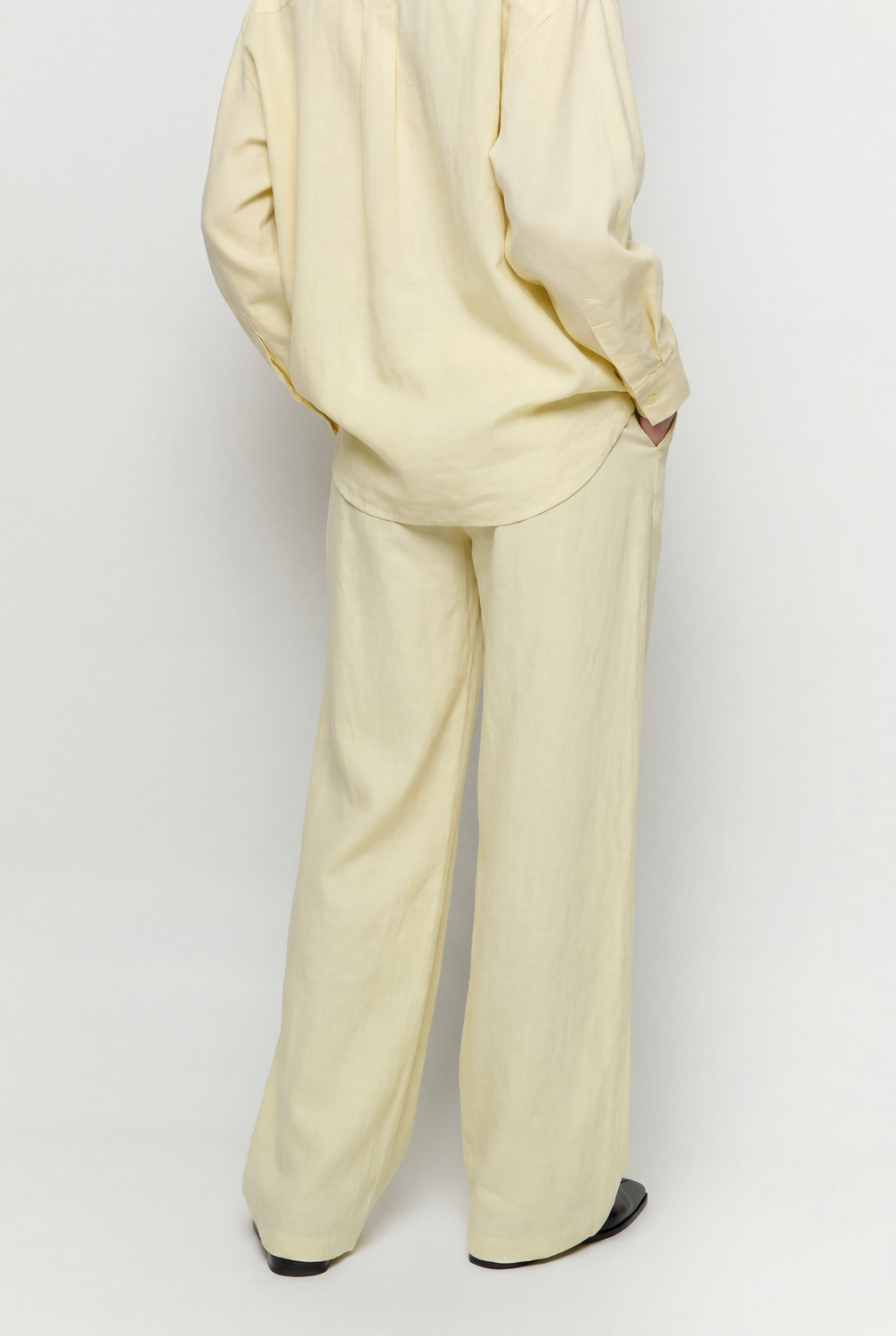 Pantalón Wide Leg Rustic Jogger - Blazing Yellow