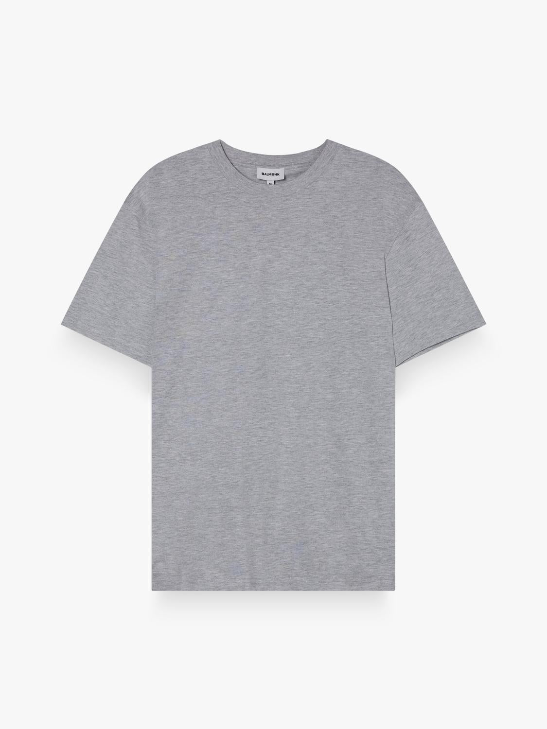 Remera Regular - Grey Melange