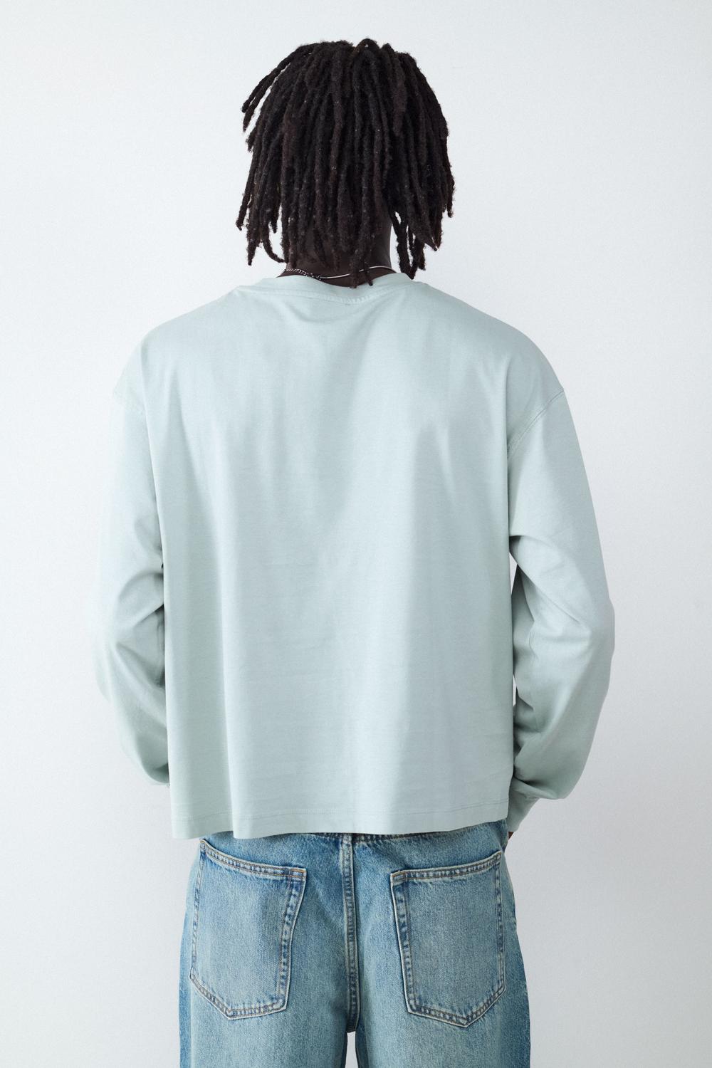 Remera Boxy - Puritan Gray
