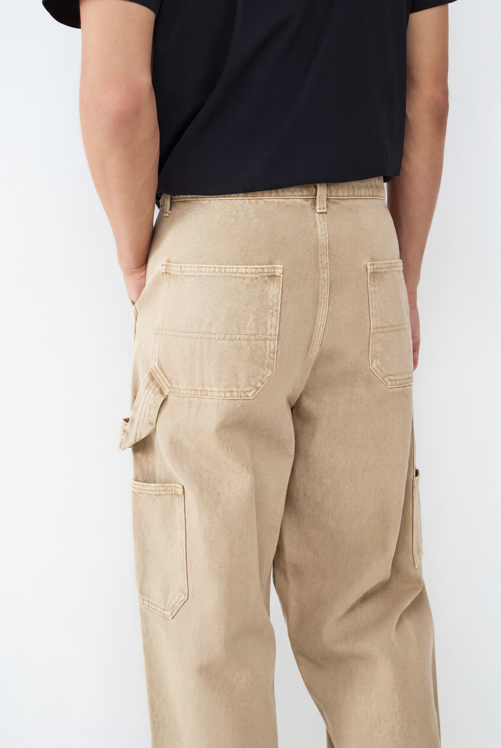 Pantalón RELAXED FIT CARPENTER PACO - Safari