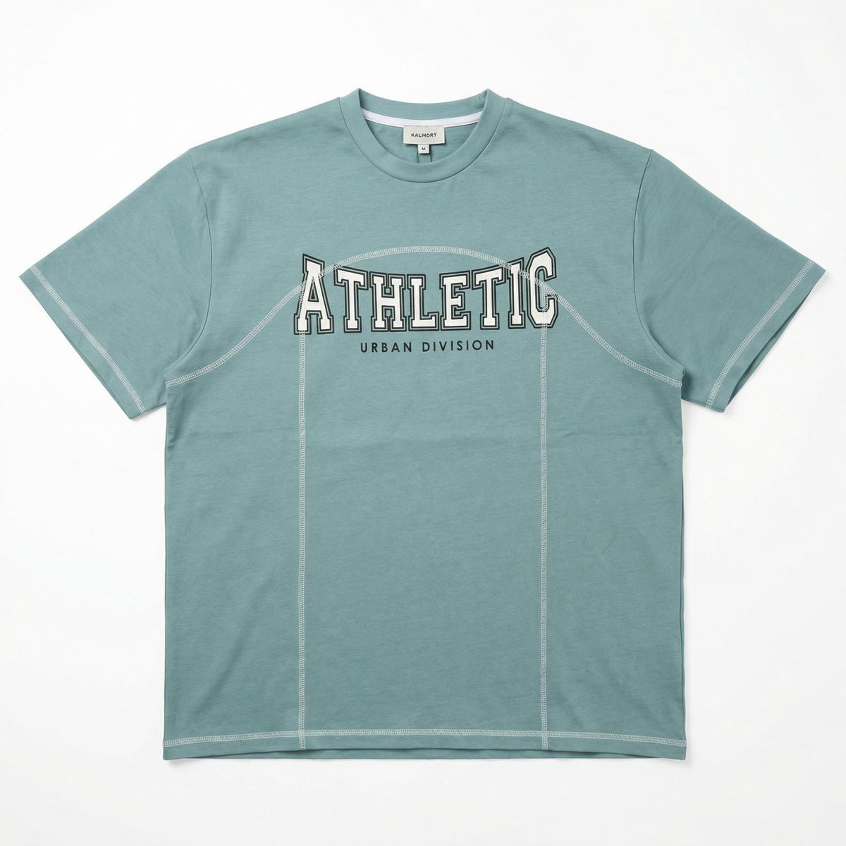 Remera Relaxed Fit Athletic Seam - Classic Blue