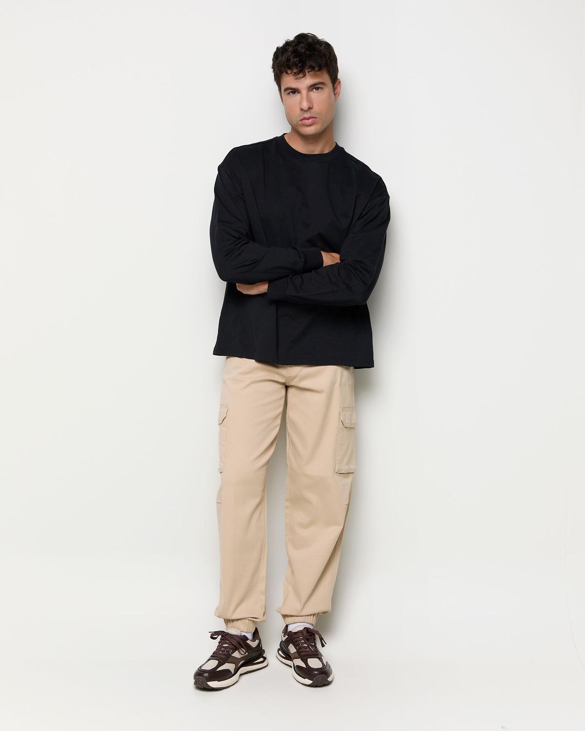 Remera Relaxed - Black