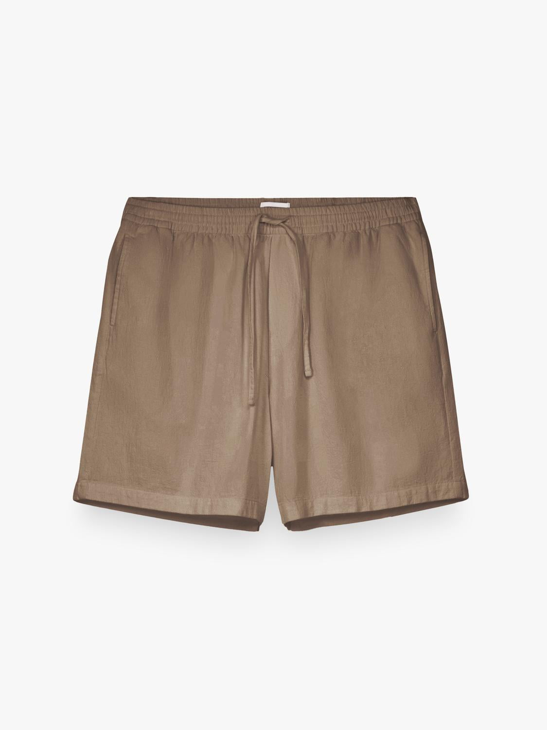 Bermuda JOGGER LIGHT COTTON - Brown Out