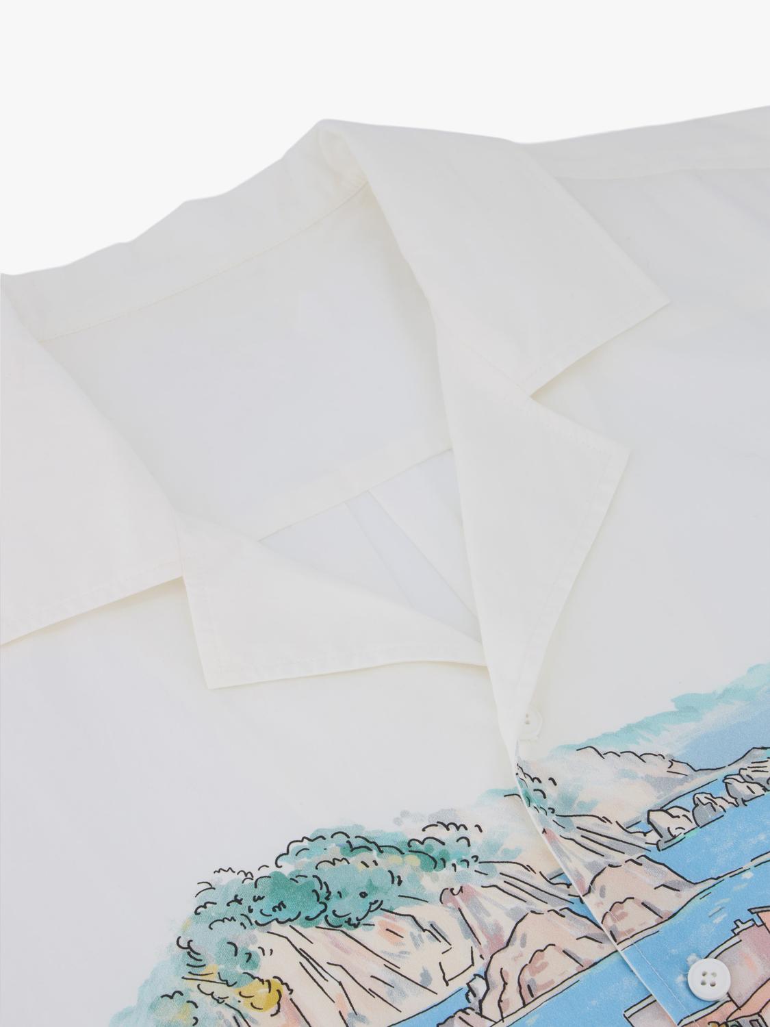 Camisa Regular Fit Costa Brava - Off. White Melange