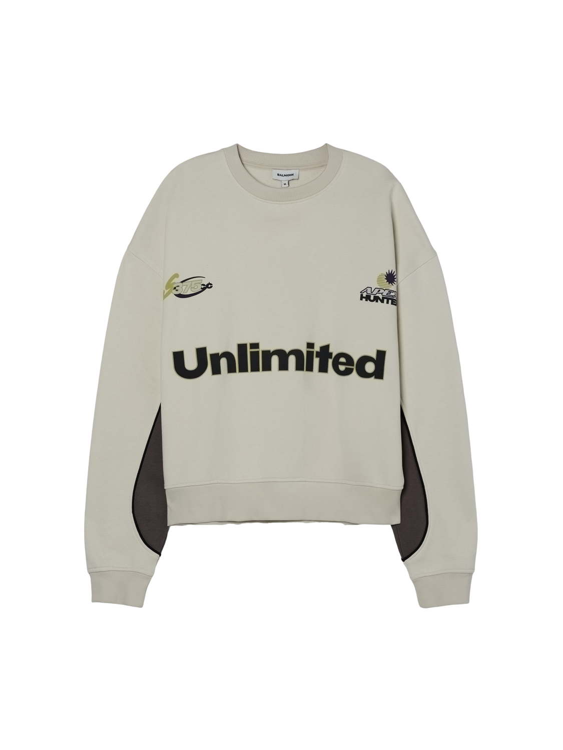 Buzo Relaxed Fit Print Soccer - White