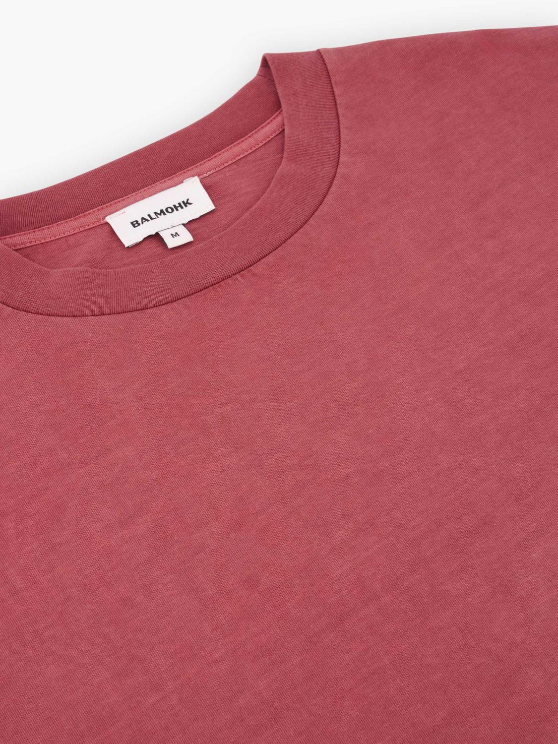 Remera Boxy Washed - Bright Red
