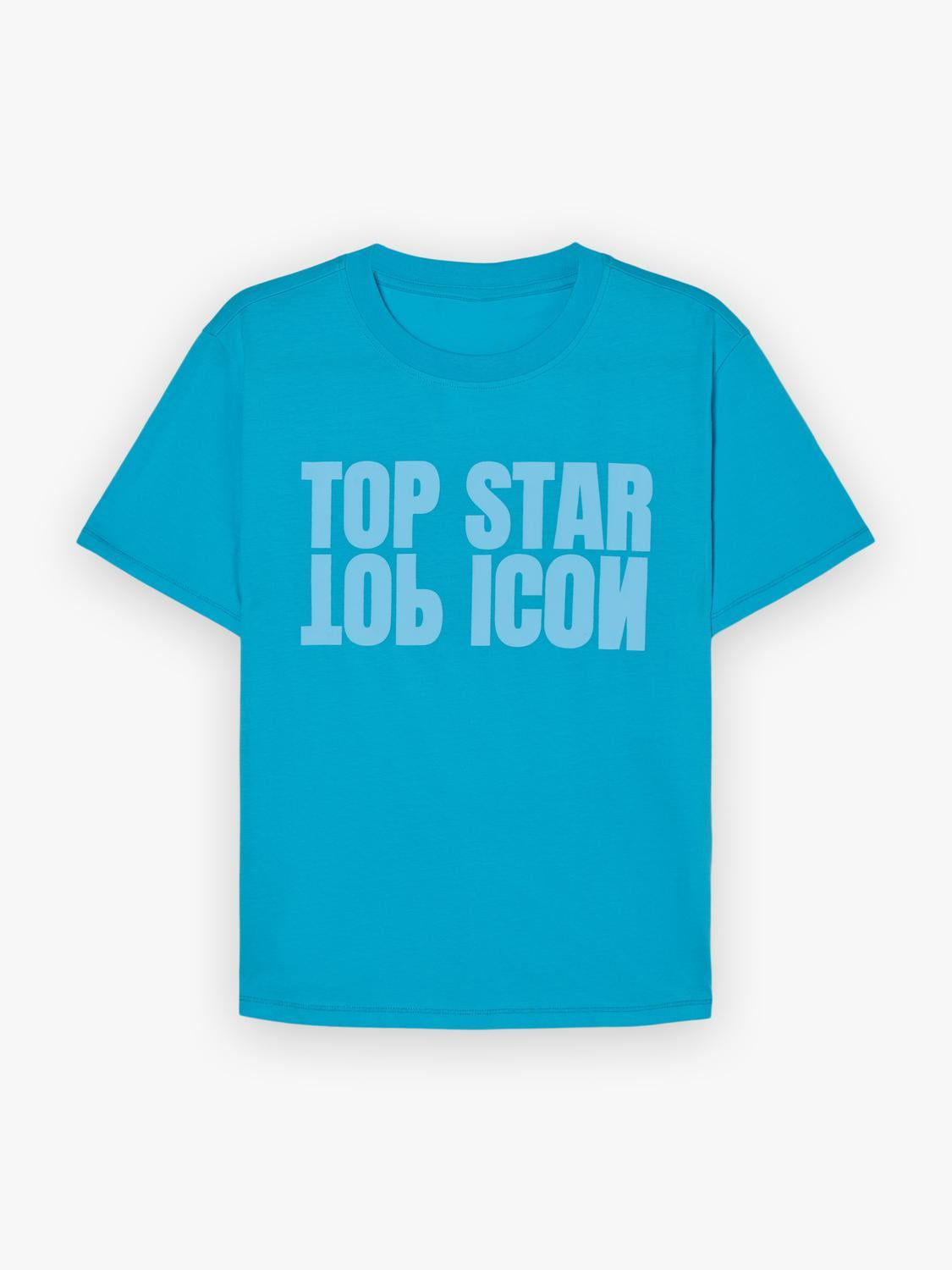 Top Regular Icon - Light Blue