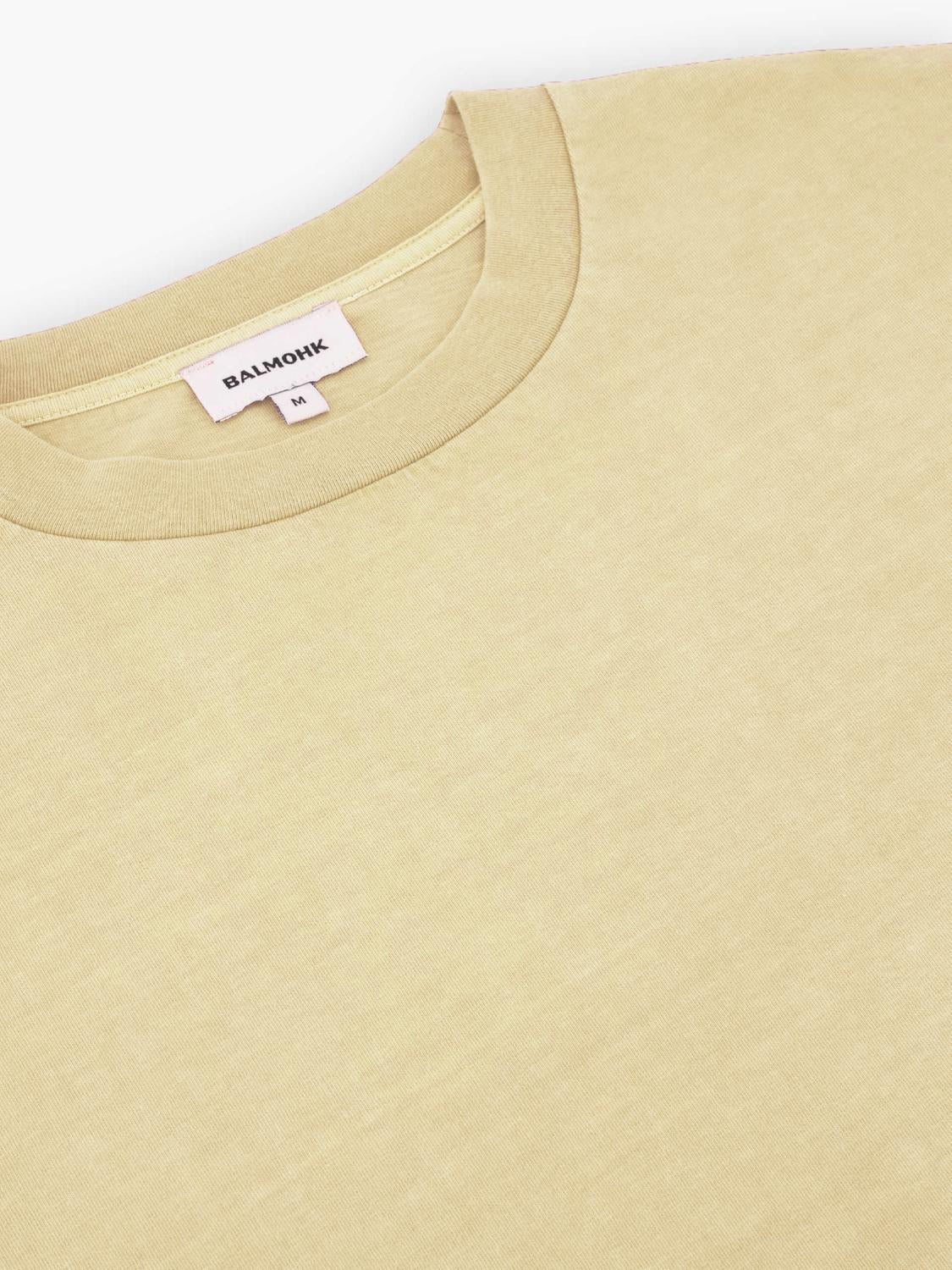 Remera Boxy Washed - Blazing Yellow