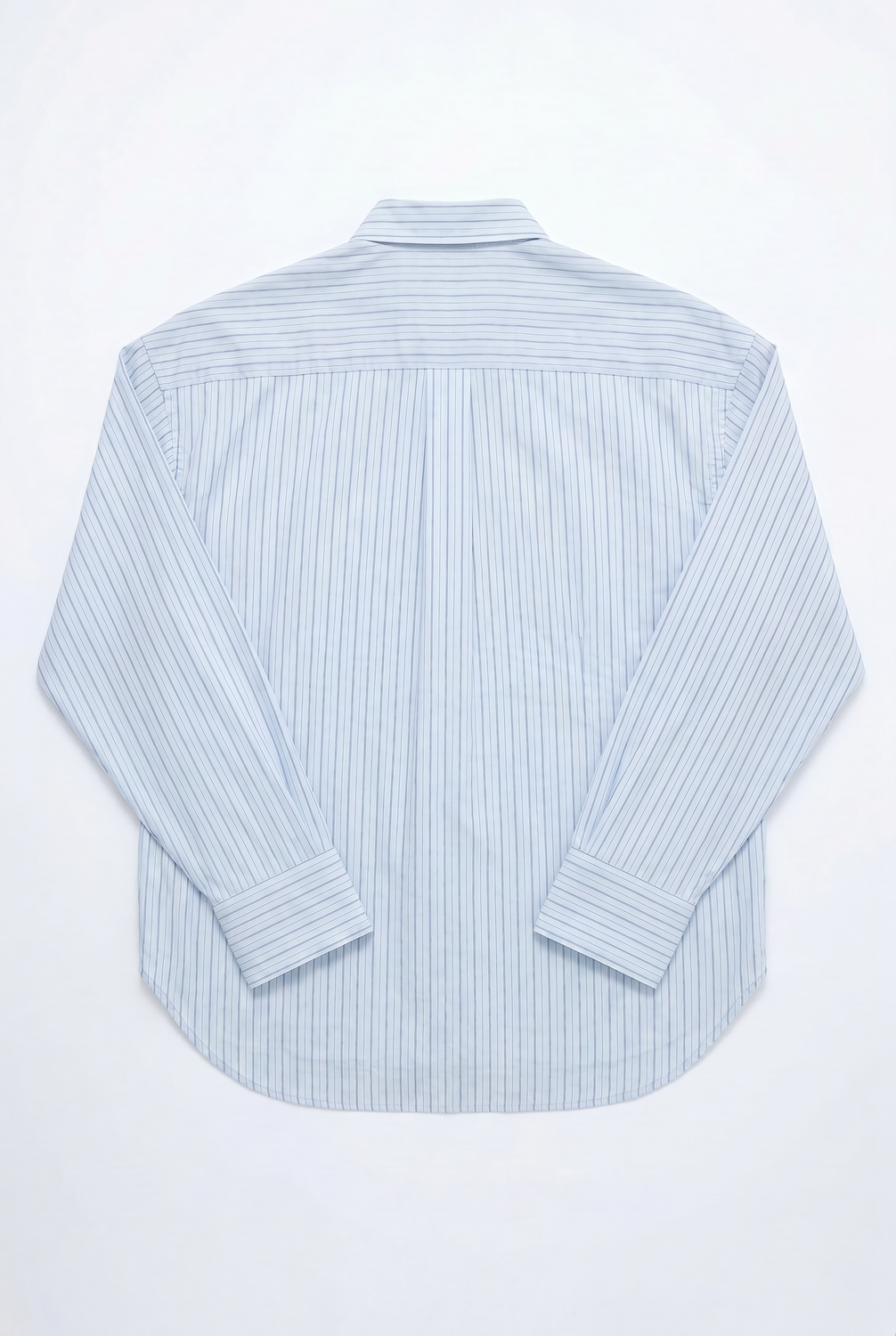 Camisa Oversize Basic Poplin - Light Blue