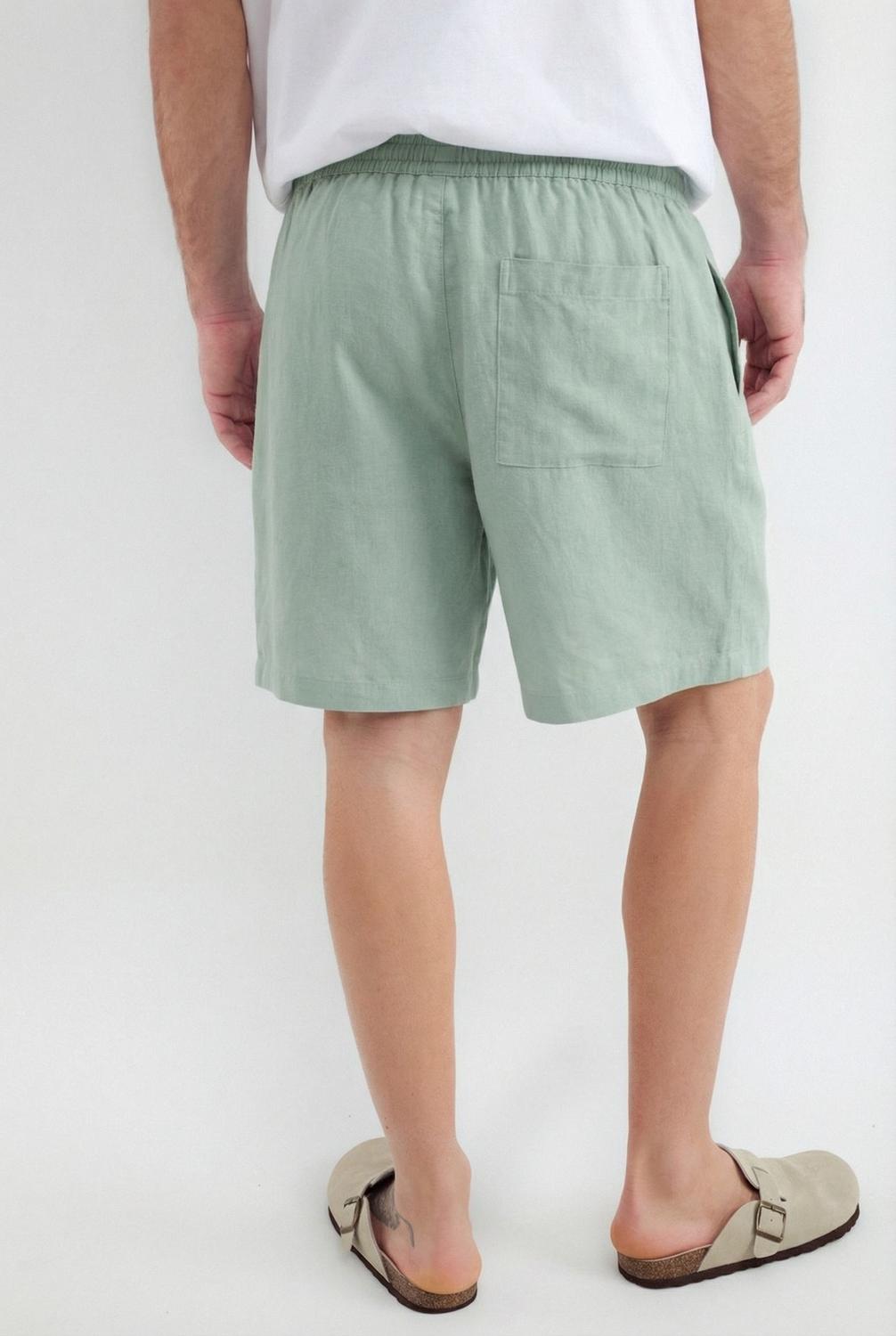 Bermuda JOGGER LIGHT COTTON - Forest Green