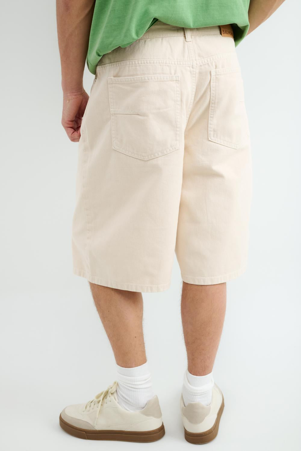 Bermuda de Jean SKATER FIT PABLO - Ecru