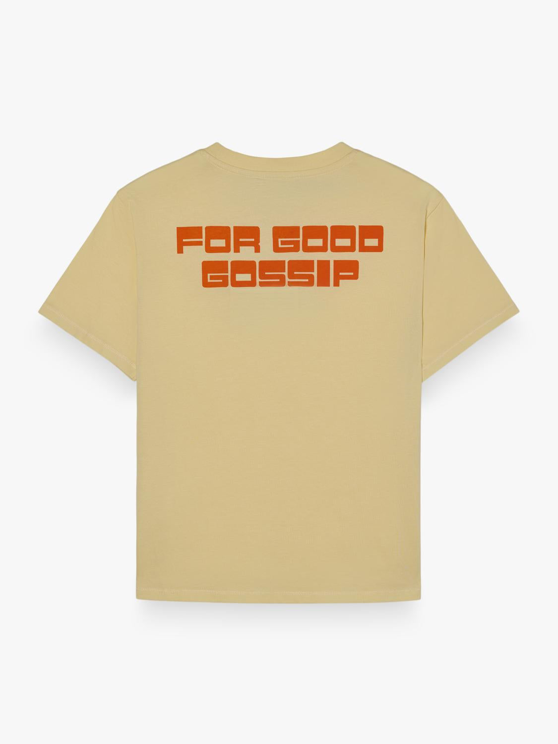 Remera Regular For Good Gossip - Blazing Yellow