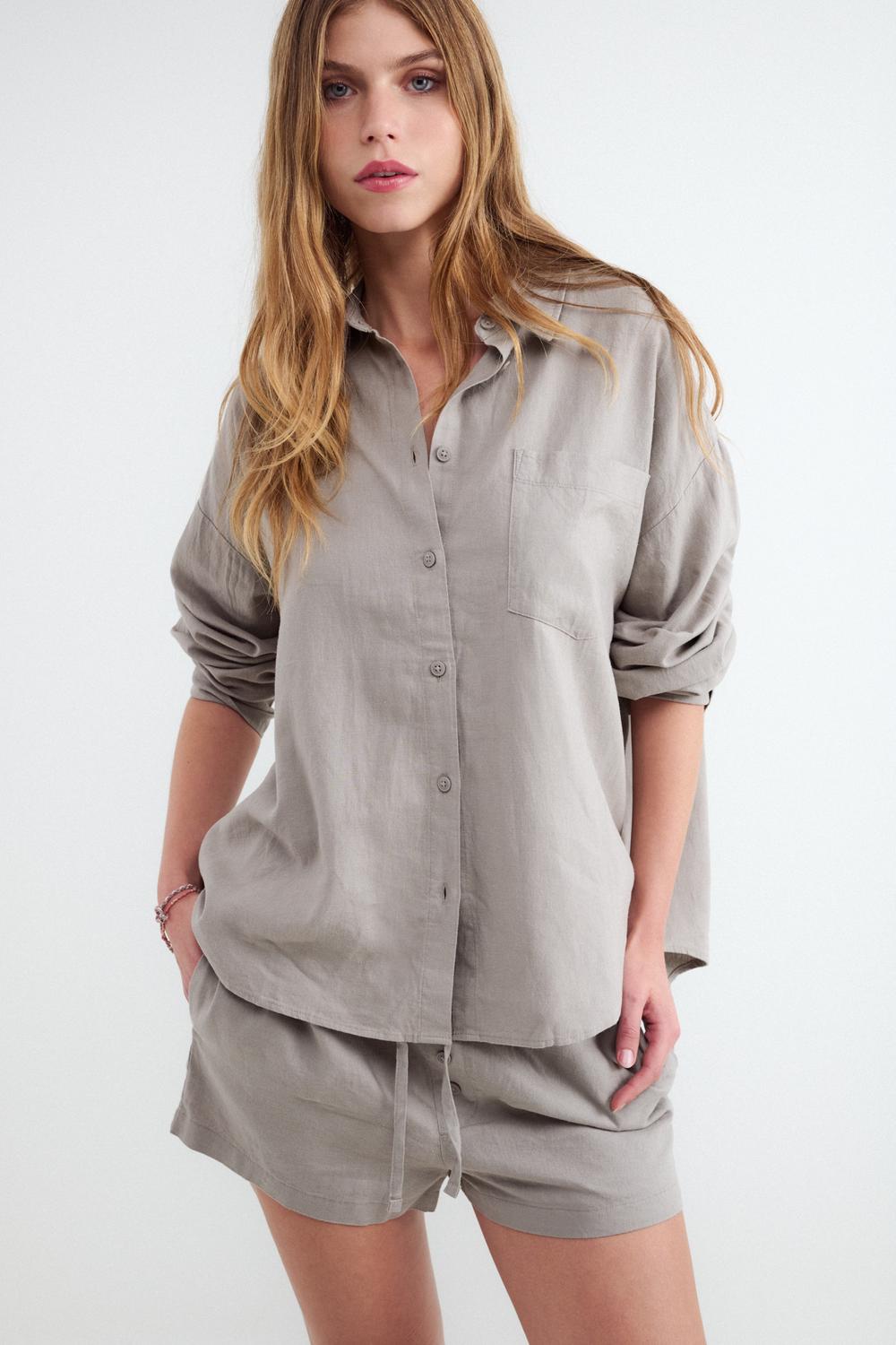 Short Regular Rustic - Deep Taupe