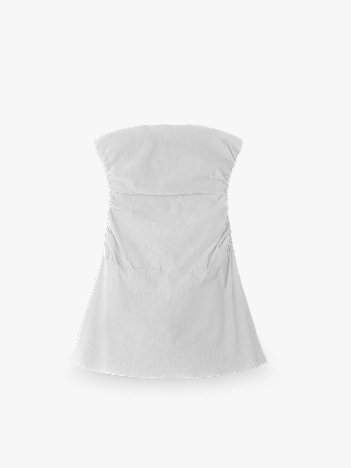 Vestido Bandeau Poliamida - White