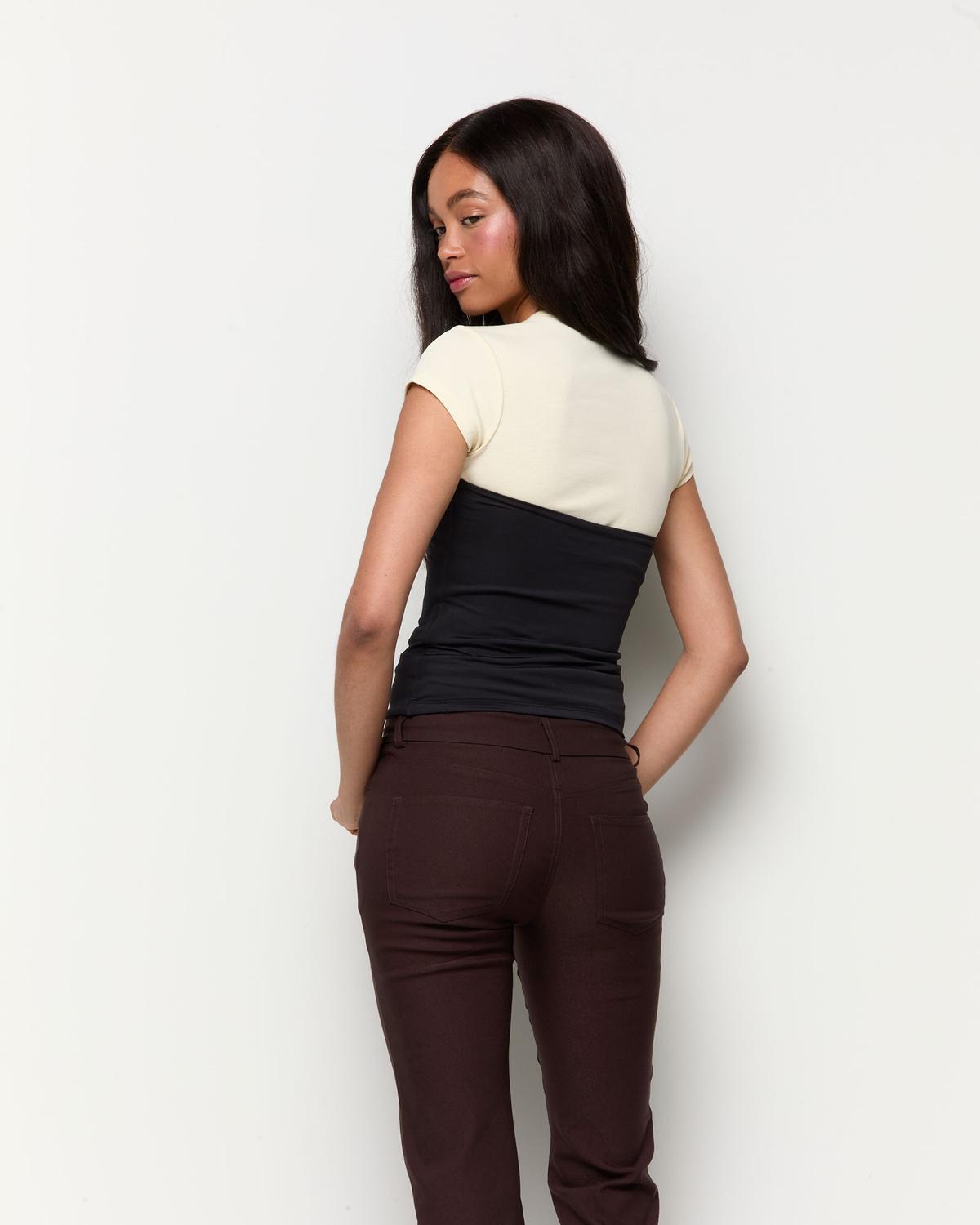 Remera Bandeau Set Poliamida - Black